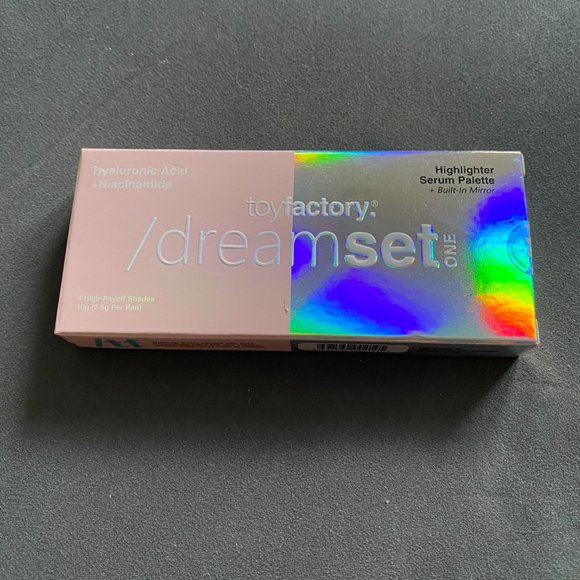 TOYFACTORY | NEW Dreamset™ One Highlighter Palette with Built In Mirror 10g - Picture 2 of 8